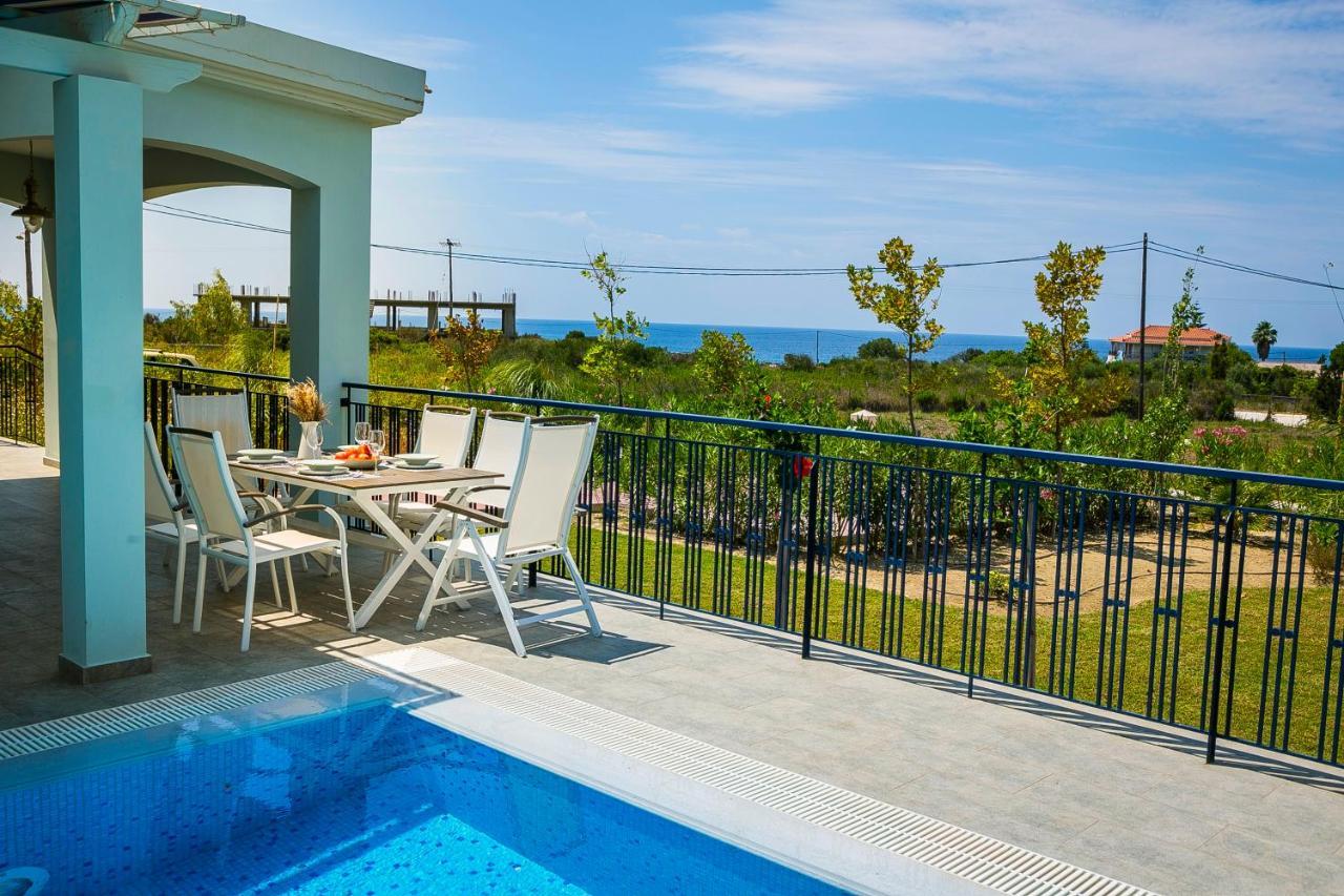 Seirios Luxury Villa Svoronata Esterno foto